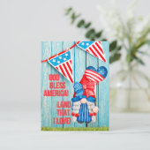 Land waar ik van hou briefkaart (Staand voorkant)