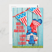 Land waar ik van hou briefkaart (Voorkant / Achterkant)