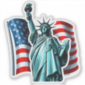 Land waar ik van hou - Patriottisch Sticker (Voorkant)