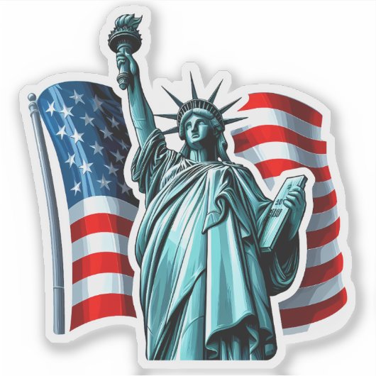 Land waar ik van hou - Patriottisch Sticker (Voorkant)