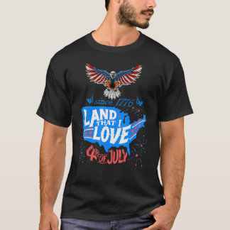 Land waar ik van hou t-shirt