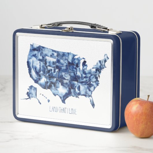 Land waar ik van hou - Verenigde Staten Map (In situ)