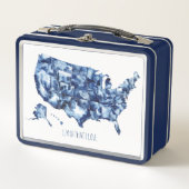 Land waar ik van hou - Verenigde Staten Map (Voorkant)