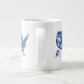 Land waar ik van hou - Verenigde Staten Map Grote Koffiekop (Achterkant)