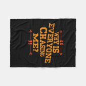 Land waarom iedereen me achtervolgt fleece deken (Voorkant (Horizontaal))