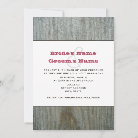 Land Weddenschap-dagen en -bloemen Kaart (Achterkant)