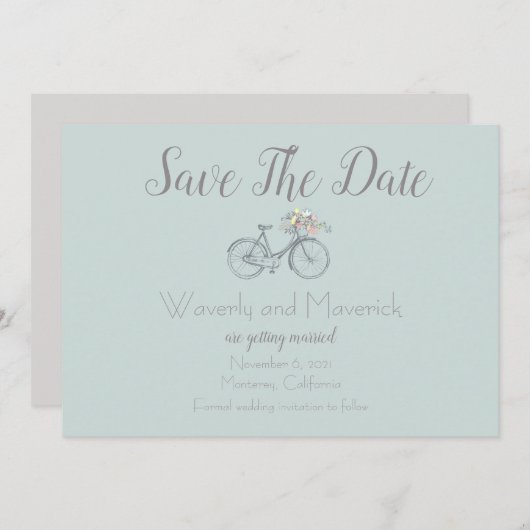  Land Wedding Magnet Save The Date (Voorkant / Achterkant)