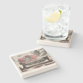 **LAND WEGEN EN VERKEREN** CHRISTMAS ONDERZETTER (Zijkant)