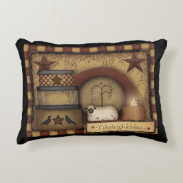 LAND Welkom ACCENT PILLOW 16X12 Kussen