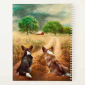 Land Welsh Corgis Planner (Achterkant)