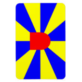 Land West-Vlaanderen Magneet (Verticaal)