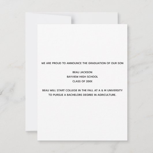 Land Western Afstuderen Afstuderen Rugged Aankondiging (Achterkant)