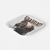 Land Western Afstuderen Foto Cowgirl Afstuderen Papieren Bordje (Gebogen)