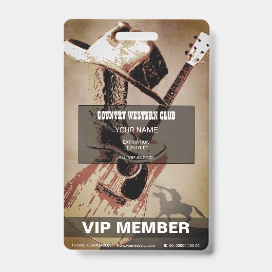 Land Western Badge (Front)