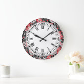 Land Western Boerderij Bandana Paisley Kitchen Grote Klok (Huis)