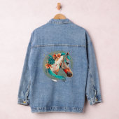 Land Western Boho Paard Verjaardagsfeest Denim Jacket (Hangar)
