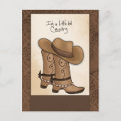 Land Western Briefkaart (Voorkant)