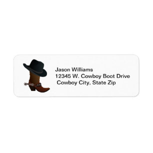 Land Western Cowboy Boot Pet Spurs Gepersonaliseer Etiket