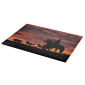 Land Western Cowboy Cutting Board Snijplank (Hoek)