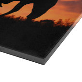 Land Western Cowboy Cutting Board Snijplank (Hoek)