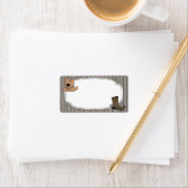 Land Western Cowboy Label (Insitu)