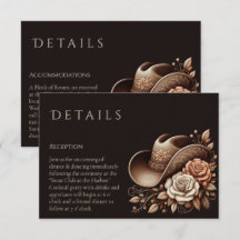 Land Western Cowgirl Pet met Bloemen