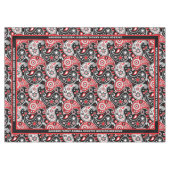 Land Western Hoedown Wild West Paisley Pattern Tafelkleed (Voorkant (Horizontaal))