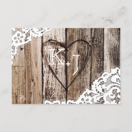 Land Western Houten Kant Rustieke accommodaties Informatiekaartje (Achterkant)