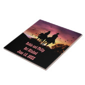 Land Western Jubileum Tegeltje (Zijkant)