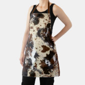 Land Western Koeienhuid en luipaard afdrukken Schort (Insitu)