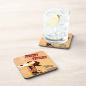 Land Western kurk Onderzetter (Rechterzijde)