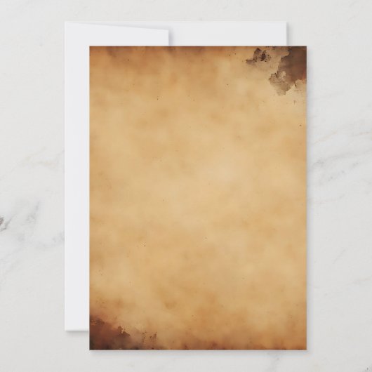 Land Western Ons kleine cowboy Baby shower Kaart (Achterkant)