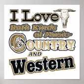 Land Western Poster (Voorkant)