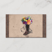 Land Western prikkeldraad trouwplaats kaarten Plaatskaartje (Achterkant)