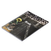 Land Western Rustic Barn Deurjournaal Notitieboek (Linkerzijde)