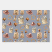 Land Western Rustiek Inpakpapier Set van 3 (Voorkant 3)