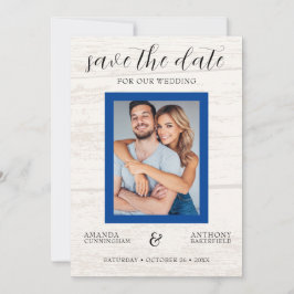 Land Western Save the Date Wedding Invitation Kaart