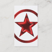 Land Western Star/Badge Red 4 Visitekaartje (Achterkant)