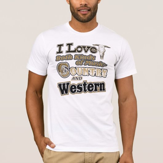 Land Western T-shirt (Voorkant)