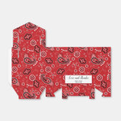 Land Western thema Rustic Wedding Dank je Bedankdoosjes (Uitgevouwen)