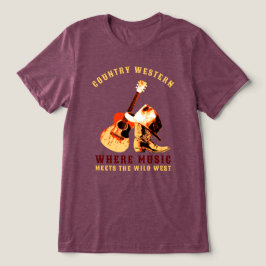 Land Western Tri-Blend Shirt