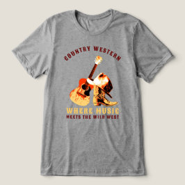 Land Western Tri-Blend Shirt