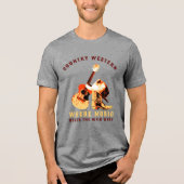 Land Western Tri-Blend Shirt (Voorkant)