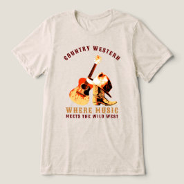 Land Western Tri-Blend Shirt