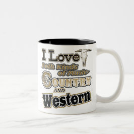 Land Western Tweekleurige Koffiemok