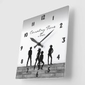 Land Western Vierkante Klok (Hoek)