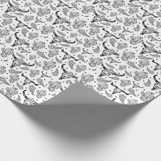 Land Western-vogelfeest Cadeaupapier (Hoek)