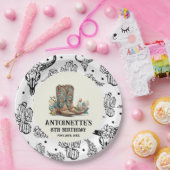 Land Western-vogelfeest Papieren Bordje (Feest)