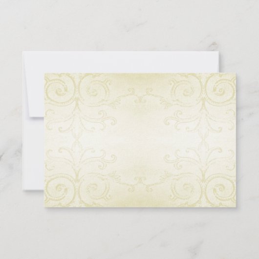 Land Western Wagon Wheel Weddenschap RSVP-kaart RSVP Kaartje (Achterkant)