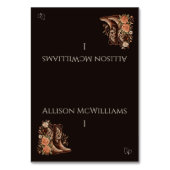 Land Westerne Bloemen- Cowboy Laarzen-Vegetarisch Kaart (Voorkant)